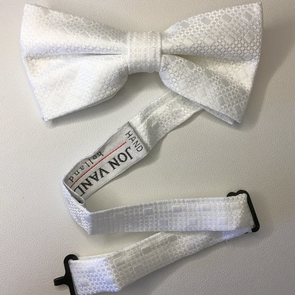 JON VANDYK HOLLAND Vintage Vibe Semi-Butterfly Bow Tie βΆβ πΉβπΈβπ» βπΌπ! - Picture 1 of 7